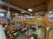 Interior of the market in 2024