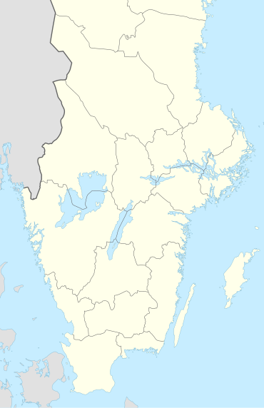 2005 Allsvenskan is located in Southern half of Sweden