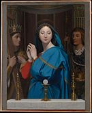 Virgin of the Host, Dominique Ingres, 1852