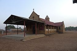 The catholic church in Tonj