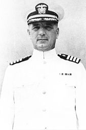 Captain Albert H. Rooks, commanding officer of Houston, c. 1940-1942. Albert Rooks;h93157.jpg