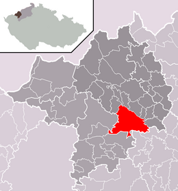 Březno - Localizazion