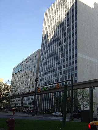 <span class="mw-page-title-main">Coleman A. Young Municipal Center</span> City hall, Courthouse in Detroit, Michigan