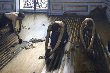 Les Raboteurs de parquet (1875), Paräis, musée d'Orsay.