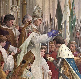 <span class="mw-page-title-main">Coronation</span> Ceremony marking the investiture of a monarch