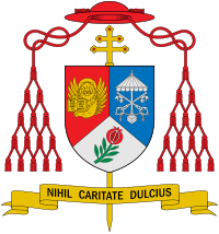 Coat of arms of Cardinal Angelo De Donatis