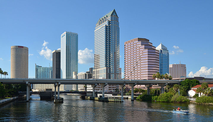 Downtown Tampa, Floride