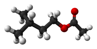 <span class="mw-page-title-main">Isoamyl acetate</span> Chemical compound with banana odor