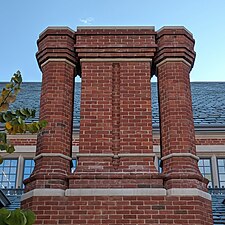 Chimney detail.