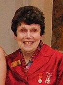 Margaret Sparrow, President of ALRANZ (1975-1980, 1984-2011) Margaret Sparrow (cropped).jpg