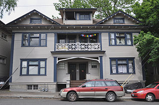 <span class="mw-page-title-main">Martin Parelius Fourplex</span> Historic building in Portland, Oregon, U.S.