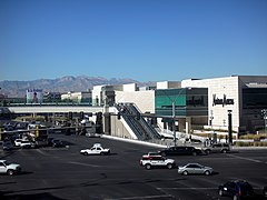 Neiman Marcus with the Las Vegas Boulevard and Spring Mountain Road intersection in 2007