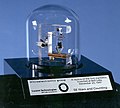 Image 9A replica of the first point-contact transistor in Bell labs (from Condensed matter physics)