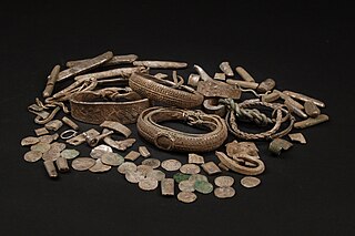 <span class="mw-page-title-main">Silverdale Hoard</span> Silver hoard discovered in Lancashire, England