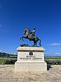 Statue of General Gregorio Luperón near the fort