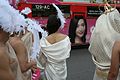 Taiwan Pride 2005--Greek dress and bus