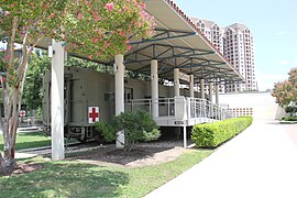 United States Army Medical Kitchen car at the United States Army Medical Department Museum