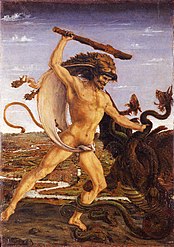 Antonio del Pollaiuolo, Hercules and the Hydra, c. 1470.