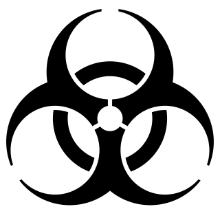 <span class="mw-page-title-main">Biological hazard</span> Biological material that poses serious risks to the health of living organisms