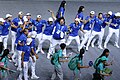 Chinese Taipei athletes in the Opening Ceremony.