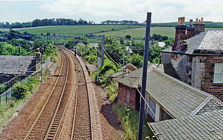 East Linton railway station Disused railway station in East Lothian, Scotland