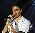 Enrique Iglesias op 22 december 2006 geboren op 8 mei 1975