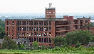 <span class="mw-page-title-main">Heron Mill, Hollinwood</span> Cotton spinning mill in Oldham, Greater Manchester, England