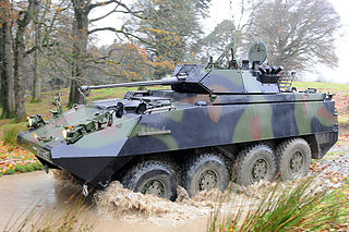 <span class="mw-page-title-main">Mowag Piranha</span> Swiss armoured fighting vehicle