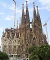 Sagrada familia, Barcelona -- Antoni Gaudi