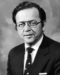 Ted Stevens was key in the bill's passage. Ted Stevens 1979.jpg