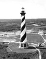 Faro di Cape Hatteras, spostato nel 1999.