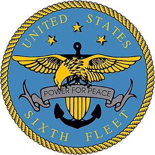 <span class="mw-page-title-main">United States Sixth Fleet</span> Numbered fleet of the United States Navy