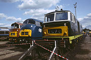 British Rail diesel–hydraulic locomotives: Class 52 "Western", Class 42 "Warship" and Class 35 "Hymek"