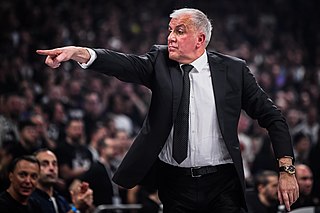 <span class="mw-page-title-main">Željko Obradović</span> Serbian basketball player and coach