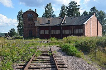 ENJ:s lokstall i Ängelsberg