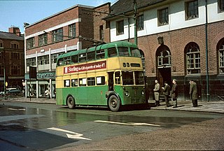 <span class="mw-page-title-main">Trolleybuses in Wolverhampton</span>