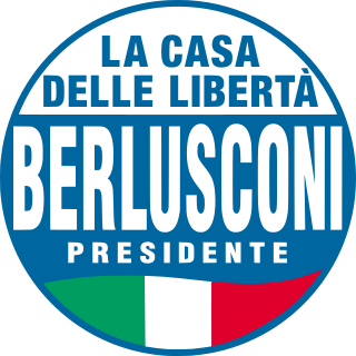 <span class="mw-page-title-main">House of Freedoms</span> Political party in Italy