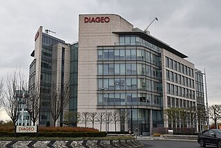 <span class="mw-page-title-main">Diageo</span> Multinational alcoholic beverages company