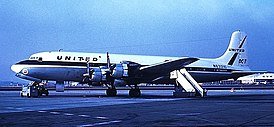 Douglas DC-7 компании United Air Lines