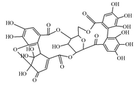 Chemical structure of granatin A