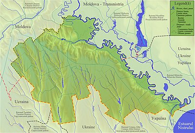 Harta de localizare Republica Moldova StefanVoda local