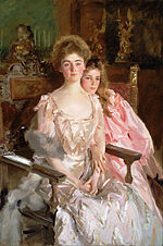 Thumbnail for Mrs. Fiske Warren (Gretchen Osgood) and Her Daughter Rachel