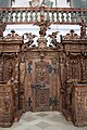 Chorgestühl in der ehemaligen Klosterkirche der Kartause in Buxheim bei Memmingen