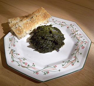 <span class="mw-page-title-main">Laverbread</span> Food made from edible seaweed