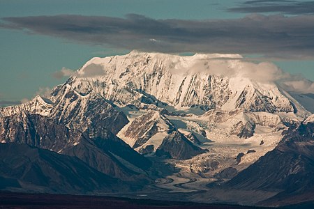 104. Mount Hayes is the highest summit of the eastern Alaska Range.