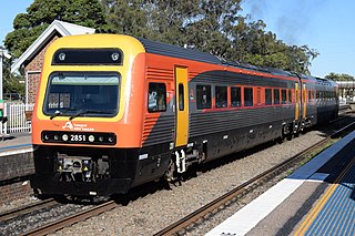 <span class="mw-page-title-main">New South Wales Endeavour railcar</span> Class of diesel multiple unit operating in New South Wales, Australia.