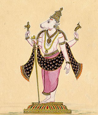 <span class="mw-page-title-main">Nandi (Hinduism)</span> Divine animal in Hinduism