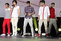 Image 140English-Irish boy band One Direction with preppy-inspired outfits in 2012 (from 2010s in fashion)