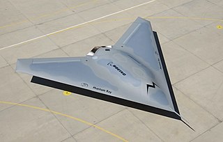 <span class="mw-page-title-main">Boeing Phantom Ray</span> Stealth unmanned combat air vehicle