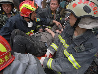 Urban search and rescue the location, extrication, and initial medical stabilization of victims trapped in structural collapse